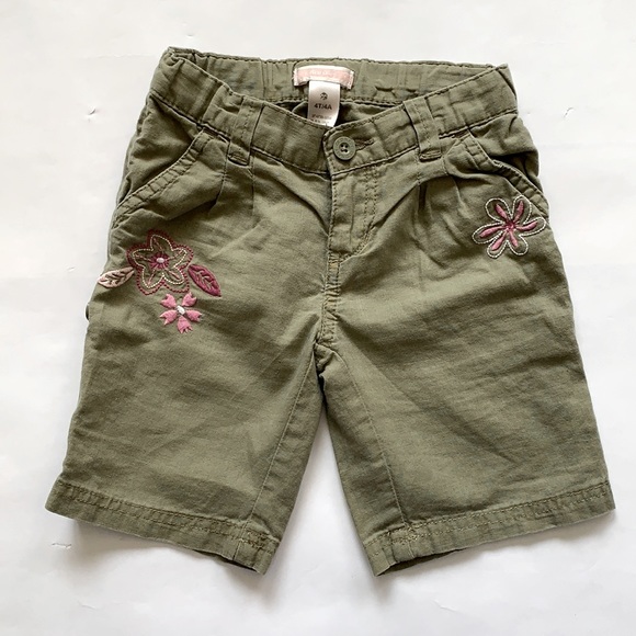 8/$20 Linen Blend Convertible Shorts Size 4 - Picture 2 of 8